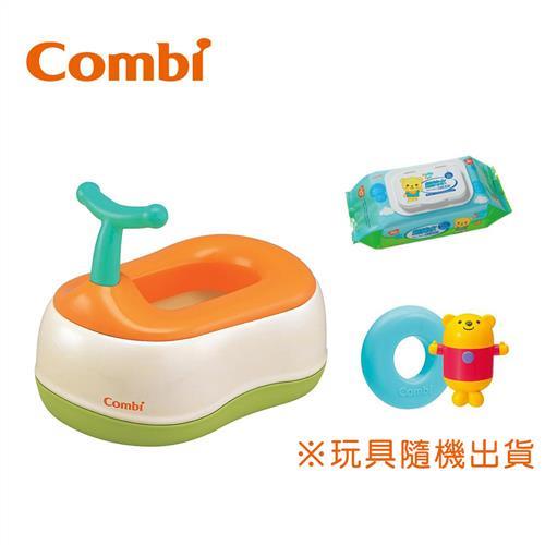 日本Combi 戒尿布訓練便器組(玩具隨機搭贈)