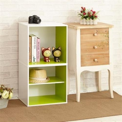 【HR安室家】現代風收納櫃/置物櫃(二格）-BCF31