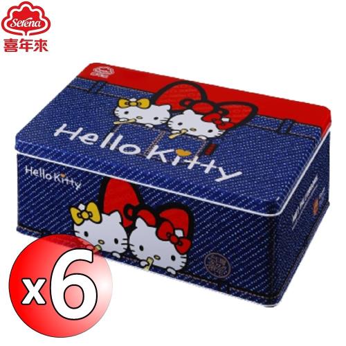 喜年來-HelloKitty芝麻小蛋捲禮盒 240g x6盒