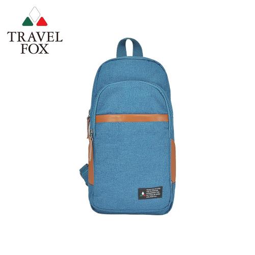【TRAVEL FOX 旅狐】單肩/雙肩兩用輕巧後背包 (TB689-77) 藍色