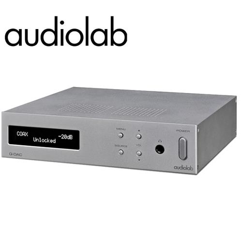 英國Audiolab  USB DAC 專業數位類比轉換器(優雅銀) Q-DAC