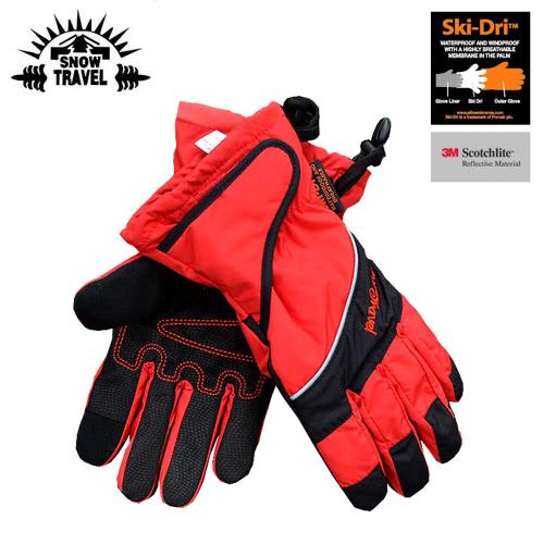 防水 防風 保暖 觸控 手套 Snow Travel 英國Ski-Dri 觸控保暖手套AR-73 紅色 / 城市綠洲