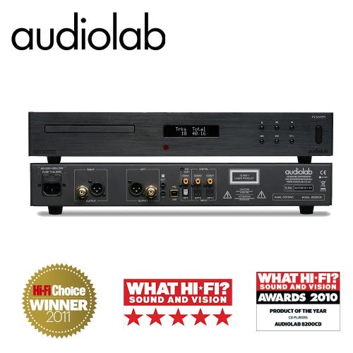 英國Audiolab  CD播放機/內建USB DAC(經典黑)  8200CD V12E