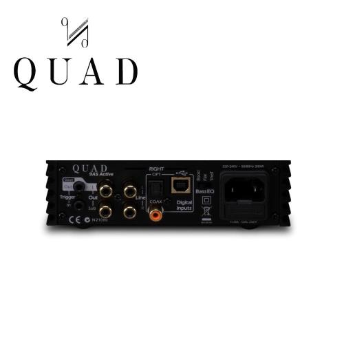 英國QUAD 主動式喇叭(內建USB DAC)-鋼烤白 9AS