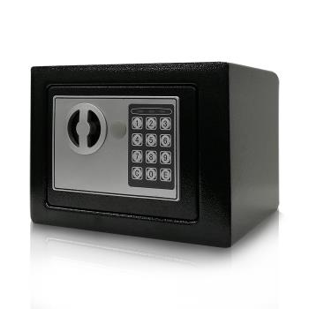 家用 迷你 保險箱 保險櫃 保管箱 電子 密碼 現金箱 KP17E