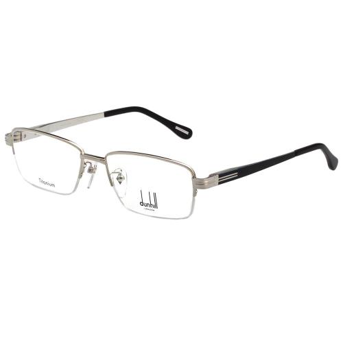 Dunhill 純鈦 半框 光學眼鏡 (銀色)VDH066J