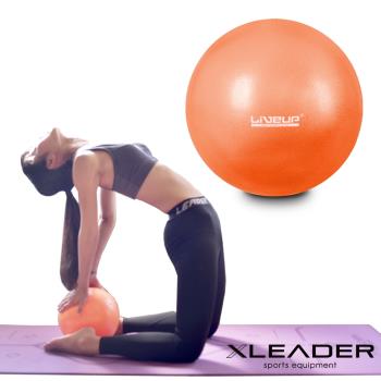 Leader X 迷你多功能健身瑜珈球 韻律球 抗力球 25cm 橙色 -網