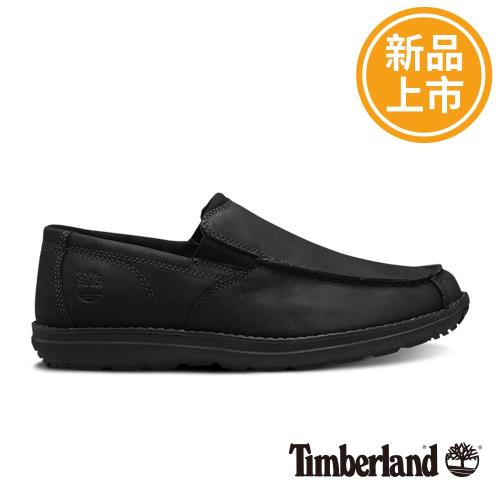 Timberland男款黑色EDGEMONT方頭便鞋A17YRD46
