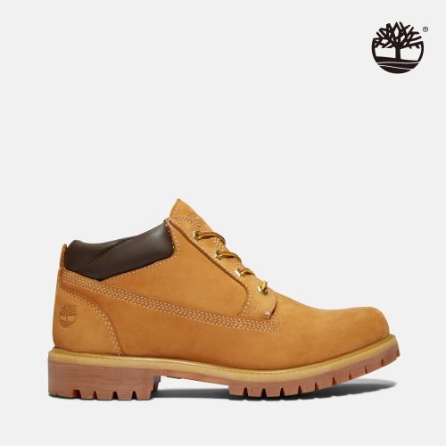 ★零碼出清★Timberland男款小麥黃正絨面皮革戶外休閒靴73538231