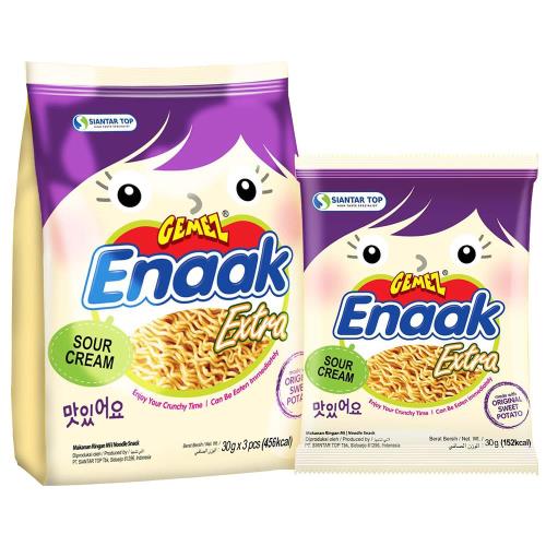 Gemez Enaak Extra 韓式小雞麵酸奶地瓜味(90g*12入)