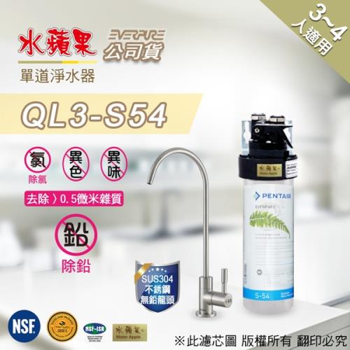 EVERPURE水蘋果單道淨水器QL3-S54