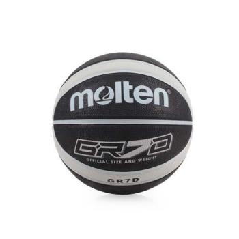 MOLTEN 籃球-9色-7號球 附球針 黑灰