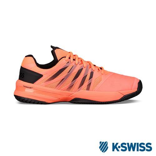 K-Swiss Ultrashot專業網球鞋-男-橘/黑