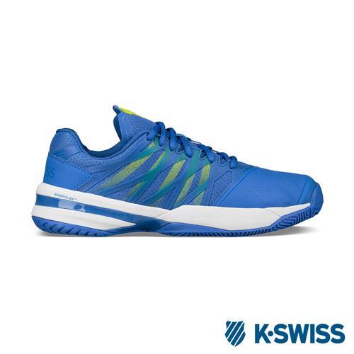 K-Swiss Ultrashot專業網球鞋-男-藍/綠