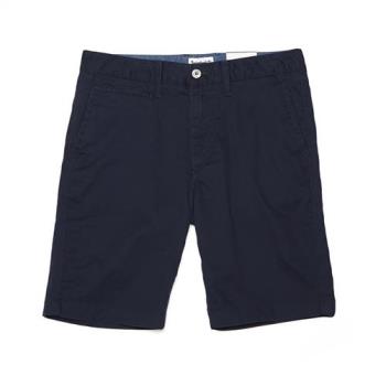 Timberland男款暗藍色 Webster Lake 經典直筒斜紋布休閒短褲A1N72433