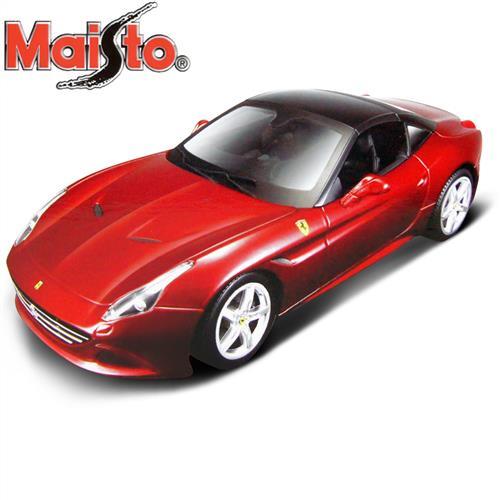 【Maisto】Ferrari California T 1:18合金組裝模型車(紅色)