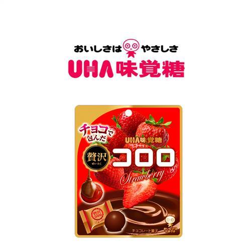 UHA 日本味覺糖-巧克力草莓軟糖41g x6包