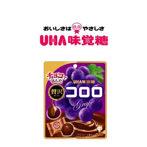 UHA 日本味覺糖-巧克力葡萄軟糖41g x6包