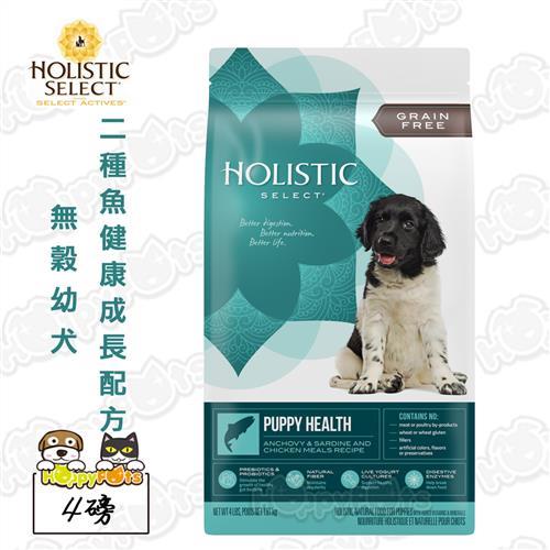 活力滋 無穀幼犬狗飼料 二種魚健康成長配方4磅*1