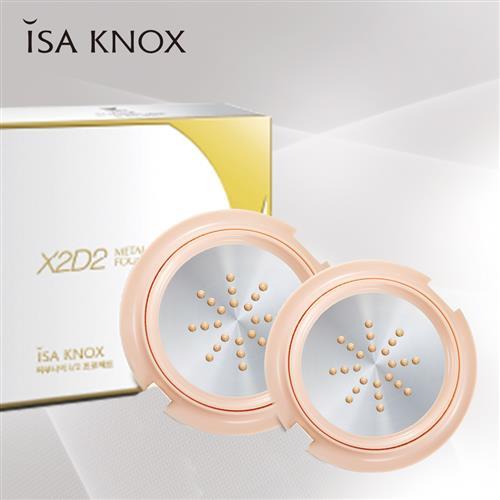 ISA KNOX X2D2聚光燈金屬氣墊粉底 補充蕊 買1送1 即期良品