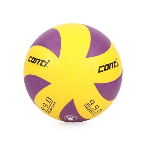 conti 5號頂級超世代橡膠排球 黃紫