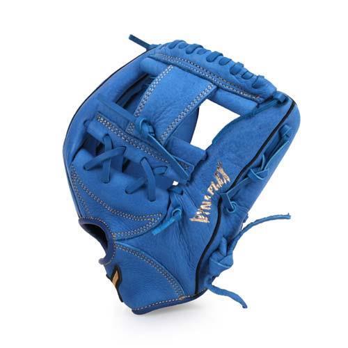 MIZUNO 壘球手套-棒球 美津濃 藍