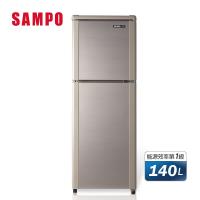 SAMPO 聲寶 140公升 一級能效 經典品味系列定頻雙門冰箱 SR-C14Q(Y9)
