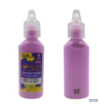 【愛玩色創意館】MIT兒童無毒彩繪玻璃貼 - 彩膠筆 22 ML - 色號 26 單支-臺灣製