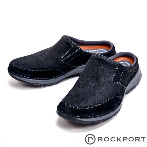 Rockport 超輕盈輕量系列減震輕量休閒 男拖鞋-兩色