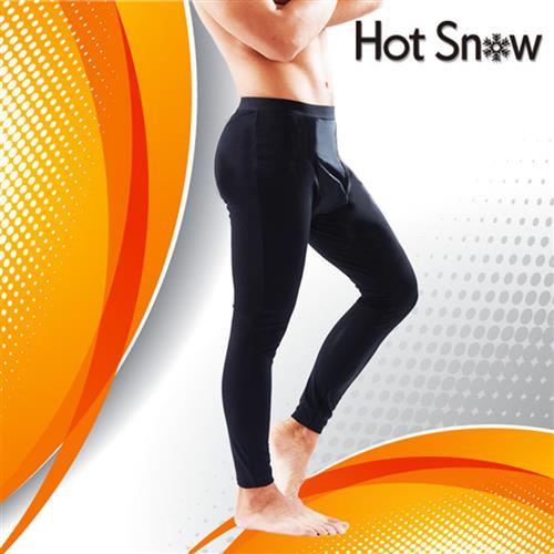 【HOT SNOW】遠紅外線高彈力休閒內著發熱褲-男款1入