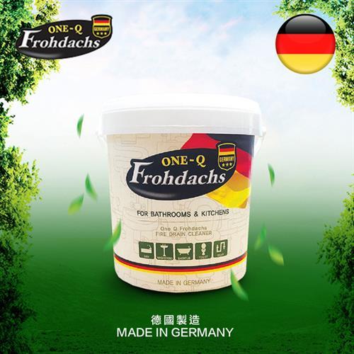德國OneＱ Frohdachs 馬桶/水管/水槽泡沫清潔霸1000g/罐