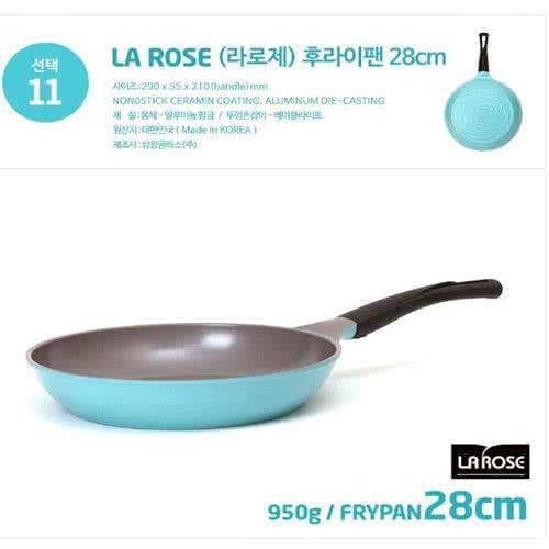 韓國Chef Topf  玫瑰鍋LA ROSE系列不沾平底鍋28公分