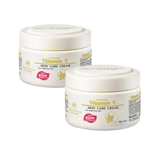 澳洲GM 維他命E羊毛脂皮膚滋養霜(250g) 2入組