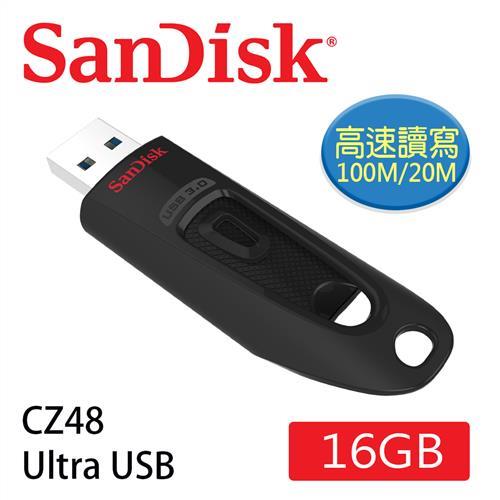 Sandisk Cz48 Ultra Usb3 0隨身碟16g 公司貨 Sandisk 晟碟 Etmall東森購物網