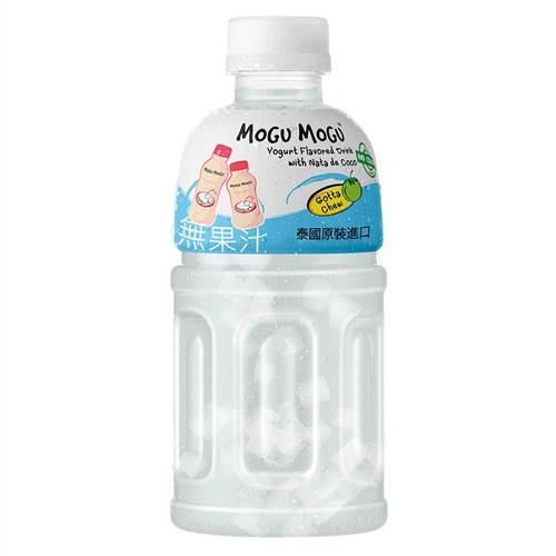 【Mogu Mogu】摩咕摩咕 椰果飲料-發酵乳口味(320ml X24罐/組)
