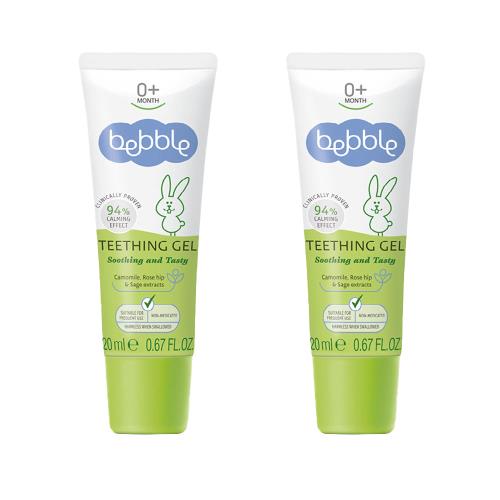 《2入特惠》Bebble貝朵 天然乳牙舒緩凝膠20ml