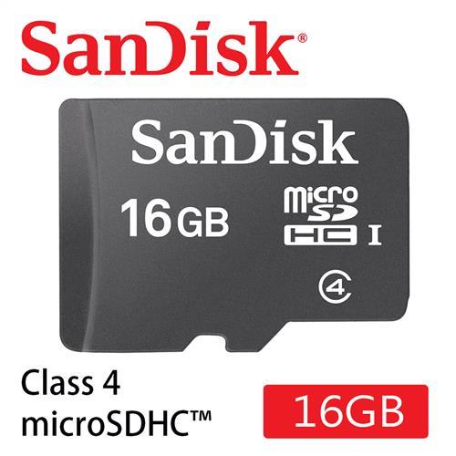 SanDisk microSDHC™記憶卡/16G [公司貨] 