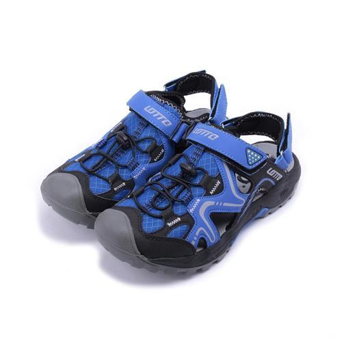 LOTTO 護趾排水運動涼鞋 藍 LT7AMS5186 男鞋 鞋全家福