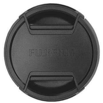 富士原廠Fujifilm鏡頭蓋77mm鏡頭蓋FLCP-77鏡頭前蓋Lens Cap(中捏快扣鏡頭保護蓋)