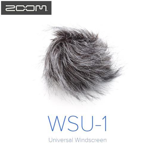 日本ZOOM麥克風防風毛罩WSU-1防風罩(兔毛,適錄音機H1 H2n H4n H6去風切聲少雜音)mic deat cat -海國公司貨