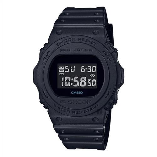 CASIO卡西歐 G-SHOCK 35周年復刻電子錶-全黑 DW-5750E-1BDR