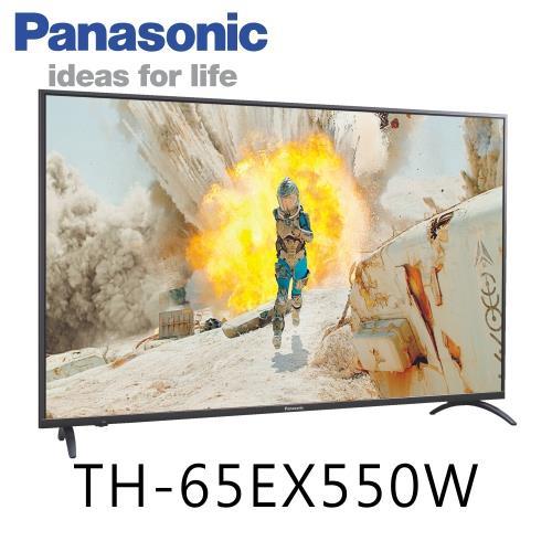 Panasonic國際牌 65吋 4K 智慧連網液晶顯示器+視訊盒(TH-65EX550W)