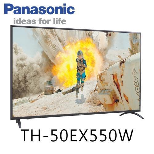 Panasonic國際牌 50吋 4K 智慧連網液晶顯示器+視訊盒(TH-50EX550W)