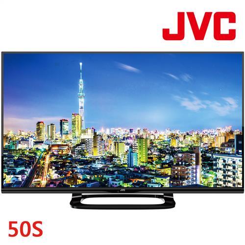 JVC 50吋低藍光 FHD LED連網液晶顯示器+視訊盒(50S)