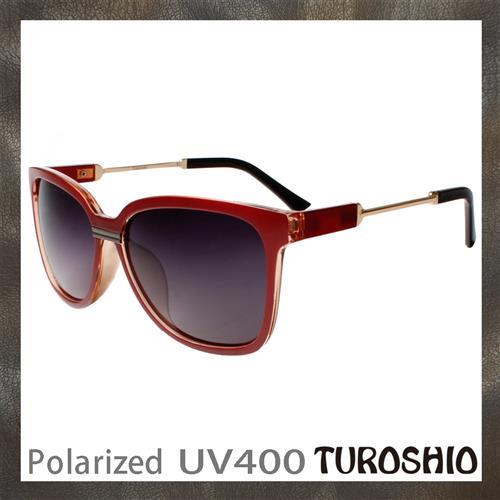Turoshio TR90 偏光太陽眼鏡 H6102 C2 贈鏡盒、拭鏡袋、多功能螺絲起子、偏光測試片