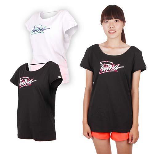 PUMA 女海灘系列短袖T恤-棉T 運動