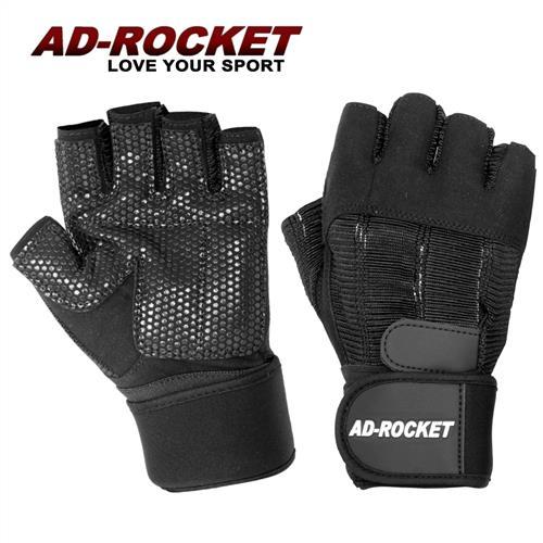 AD-ROCKET 頂級耐磨防滑透氣重訓手套/健身手套/運動手套