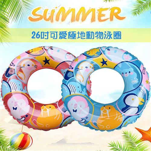 WEKO 26吋可愛極地動物泳圈1入 WE-LB26-1