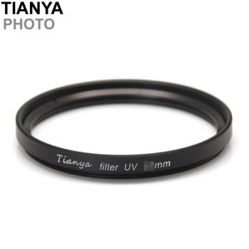 Tianya天涯鏡頭保護鏡49mm保護鏡49mm濾鏡uv濾鏡(口徑:49mm;無鍍膜/玻璃+鋁圈)料號T0P49