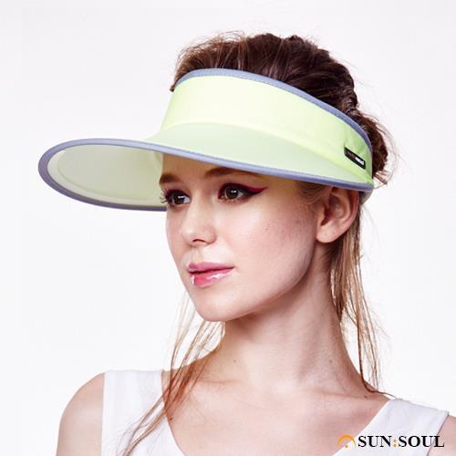 【SUNSOUL】先進光學美療布-機能光療大太陽帽(黃色)